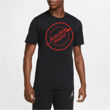 Load image into Gallery viewer, Rundem Radio black lifestyle tee