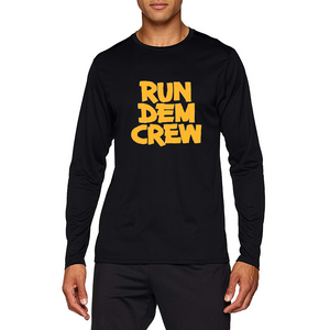 Rundem/Brixton Long Sleeve Dri-fit AW19 tee yellow