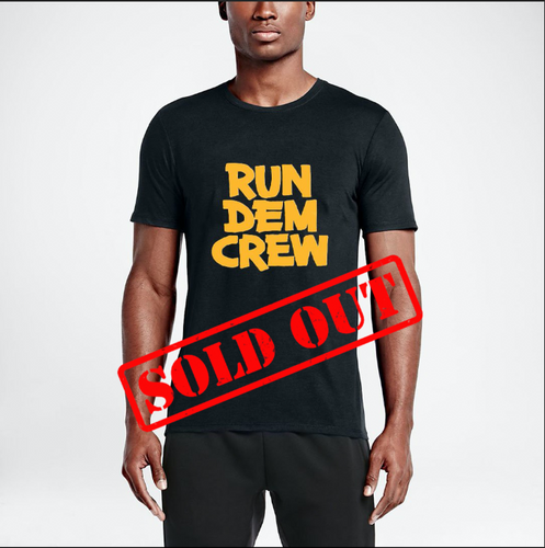 Rundem/Brixton Short Sleeve Dri-fit AW19 tee Yellow