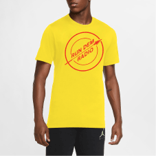 Rundem Radio yellow lifestyle tee